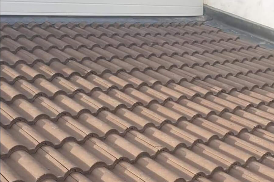 Tiled roof in Harlow